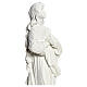 Blessed Virgin Mary in reconstituted Carrara marble 35-55 cm s5