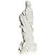 Bienheureuse Vierge de l'Assomption marbre blanc 35-55 cm s6