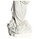 Wniebowzięta Maryja Panna marmur syntetyczny biały 35-55 cm s3