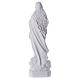 Blessed Virgin Mary in reconstituted Carrara marble 39,37in s5