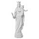 Mary Help of Christians statue in reconstituted marble, 100 cm s1