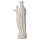 Vierge Marie Auxiliatrice marbre blanc 100 cm s7