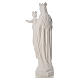 Vierge Marie Auxiliatrice marbre blanc 100 cm s3