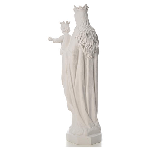 Mary Help of Christians statue in reconstituted marble, 100 cm 7