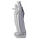Vierge Marie Auxiliatrice marbre blanc 80 cm s3