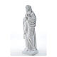 Our Lady of Sorrows, 80 cm reconstituted marble statue s6