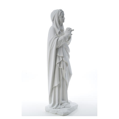 Notre Dame des Douleurs marbre blanc 80 cm 8