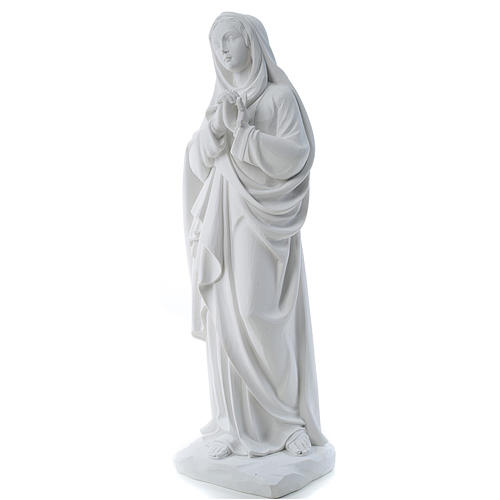 Notre Dame des Douleurs marbre blanc 80 cm 2