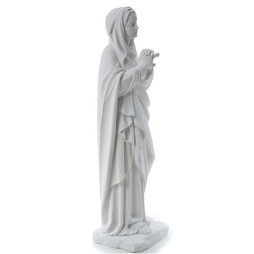 Notre Dame des Douleurs marbre blanc 80 cm 4