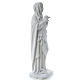Notre Dame des Douleurs marbre blanc 80 cm s4