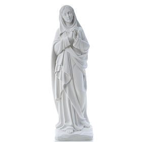 Nossa Senhora das Dores 80 cm mármore branco
