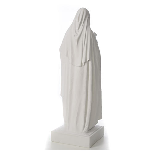 Saint Therese, 100 cm reconstituted marble statue 8