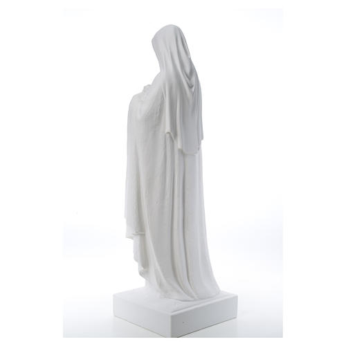 Statue Sainte Thérèse poudre de marbre 100 cm 12