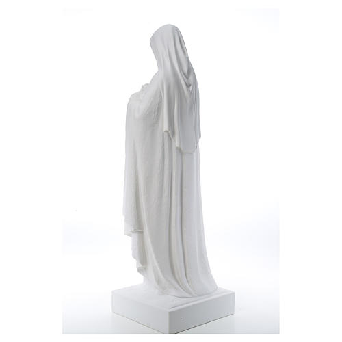 Statue Sainte Thérèse poudre de marbre 100 cm 3