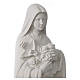 Santa Teresa cm 100 polvere di marmo di Carrara s9