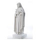 Santa Teresa cm 100 polvere di marmo di Carrara s11