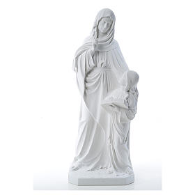 Heilige Anna aus Marmor, 80 cm