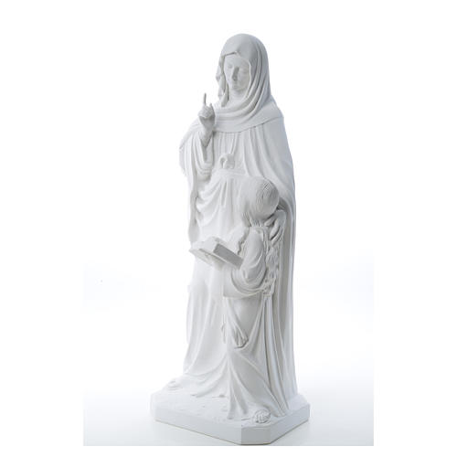 Heilige Anna aus Marmor, 80 cm 10