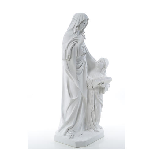 Heilige Anna aus Marmor, 80 cm 12