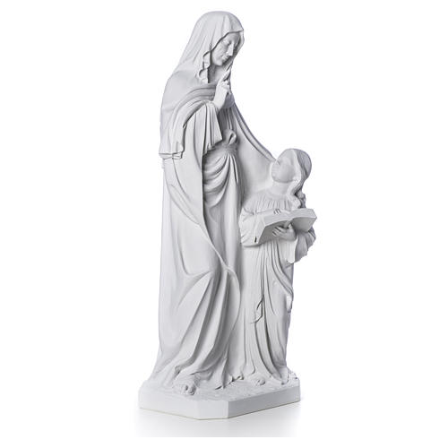 Saint Anna, 80 cm reconstituted marble statue 8