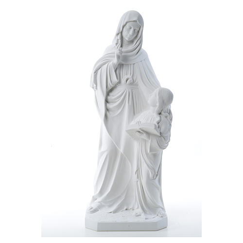Estatua de Santa Ana 80cm mármol 9