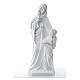 Estatua de Santa Ana 80cm mármol s9