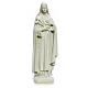 Statue Heilige Teresa aus weissem Marmor 40 cm s5