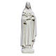 Estatua Santa Teresa 40cm mármol blanco s1