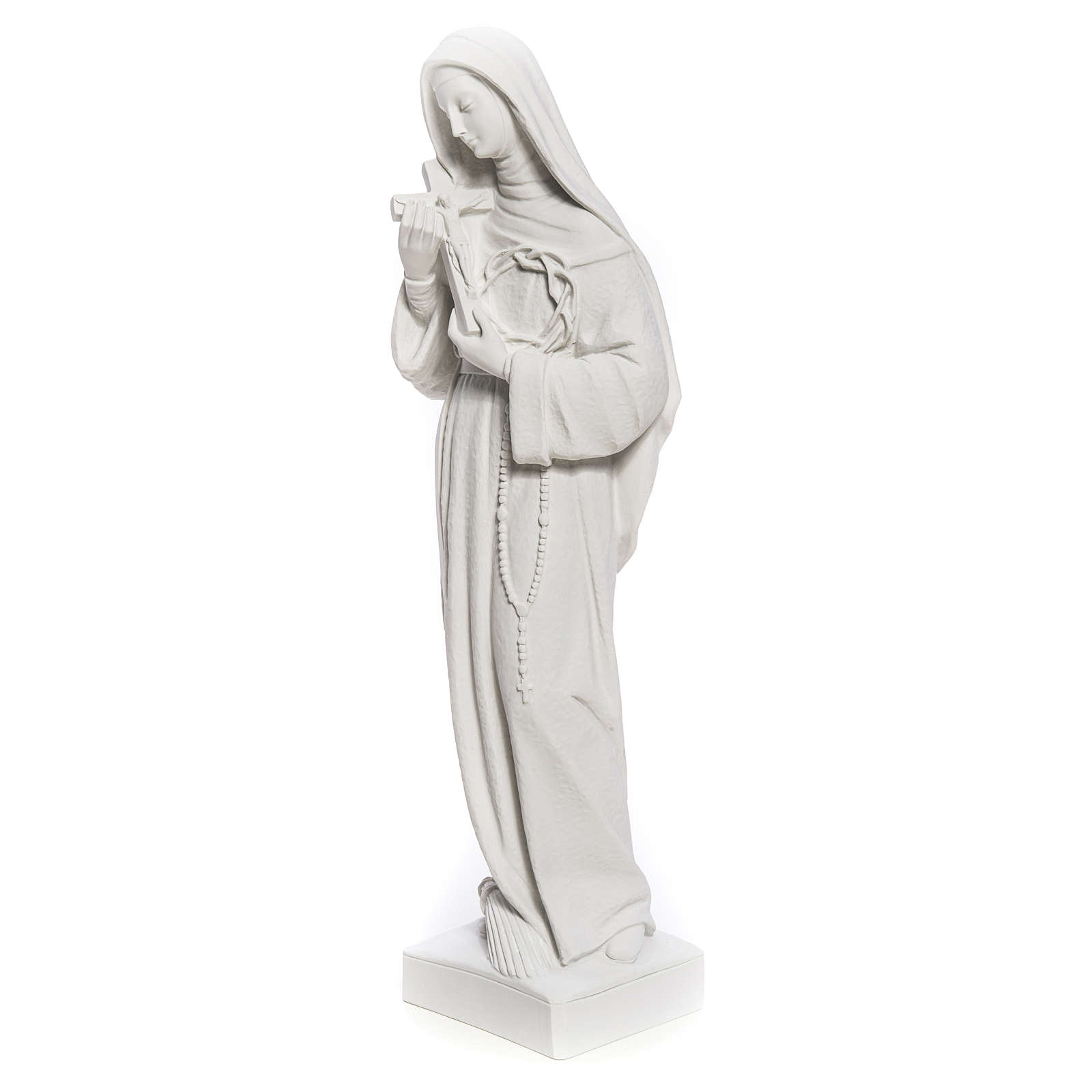 Heiligenfigur Heilige Rita 12cm - Handbemalte Religiöse Statue