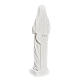 Święta Rita figurka proszek marmurowy biały 62 cm s3