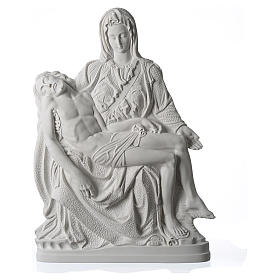 Applique Vierge de Pitié marbre 65-90 cm
