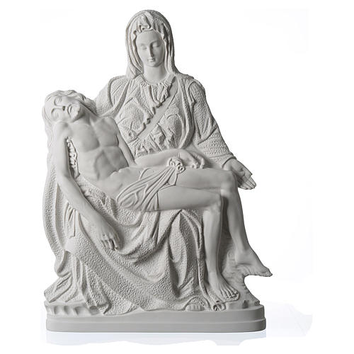 Applique Vierge de Pitié marbre 65-90 cm 1