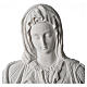 Applique Vierge de Pitié marbre 65-90 cm s2