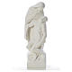 Pietà statue made of reconstituted white marble 60-80 cm s5