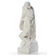 Pietà statue made of reconstituted white marble 60-80 cm s6