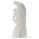 Pietà statue made of reconstituted white marble 60-80 cm s7