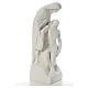 Pietà statue made of reconstituted white marble 60-80 cm s4