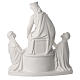 Our Lady of Pompei statue in reconstituted marble, 50cm s4
