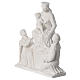 Our Lady of Pompei statue in composite marble, 50cm s2