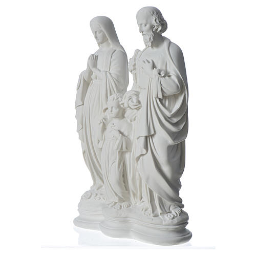 Statue der Heiligen Familie 40 cm,aus  Marmor 2