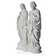 Holy Family statue in composite marble, 40 cm s6