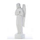 Angel praying, 90 cm statue in reconstituted marble s6