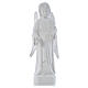 Statue Ange avec roses marbre reconstitué 60 cm s1