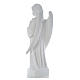 Statue Ange avec roses marbre reconstitué 60 cm s3