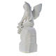 Sitting Angel statue made of reconstituted marble, 45 cm s3