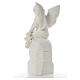 Sitting Angel statue made of composite marble, 45 cm s7