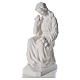 Our Lady of Sorrows statue made of reconstituted marble, 80cm s6