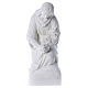 Ange à genoux marbre 60 cm statue extérieur s1