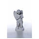 Angel with hands joined in Carrara marble dust 10,24in s4