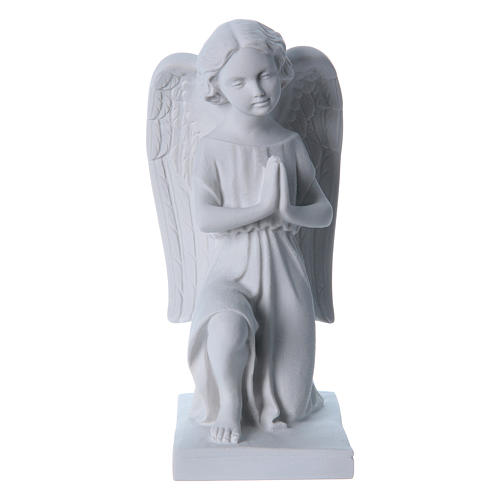 Rechter Engel, aus Marmorstaub, 25 cm 1